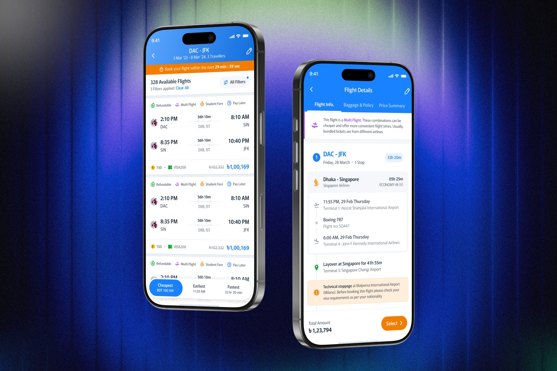 Flight App Redesign